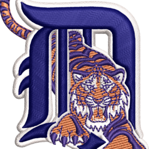 Detroit Tiger Logo Embroidered Woven Caps & Visor Hats – Sports Team Headwear