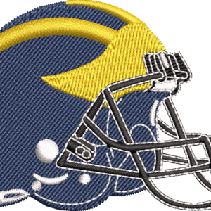 Football Helmet Embroidered Woven Caps & Visor Hats – Sports & Athletic Headwear