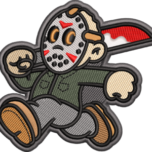 Street King Flyer Jason Halloween Embroidered Woven Caps & Visor Hats – Horror & Spooky Headwear