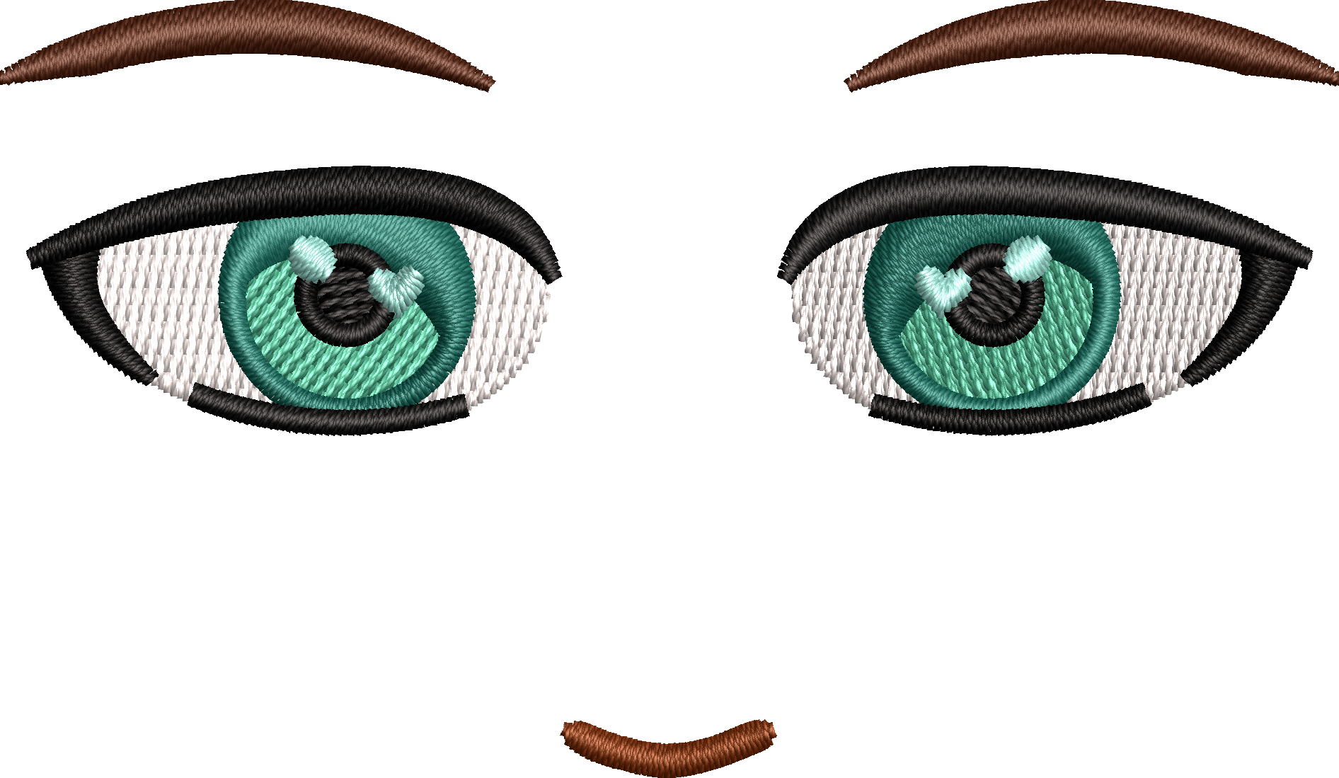 Doll Face Embroidered Woven Caps & Visor Hats – Fun & Cute Character Headwear