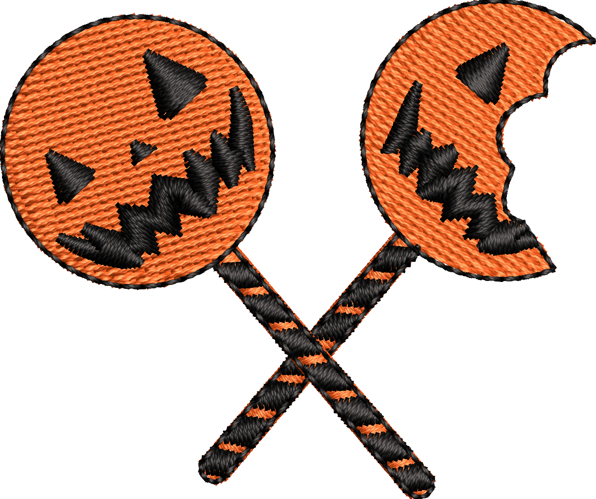 Bitten Lollipop Embroidered Woven Caps & Visor Hats – Fun Creative Headwear