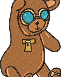 Teddy Bear Embroidered Woven Caps & Visor Hats – Cute Character Headwear