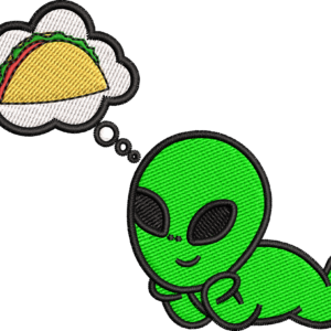 Alien Embroidered Woven Caps & Visor Hats – Sci-Fi & Space Character Headwear