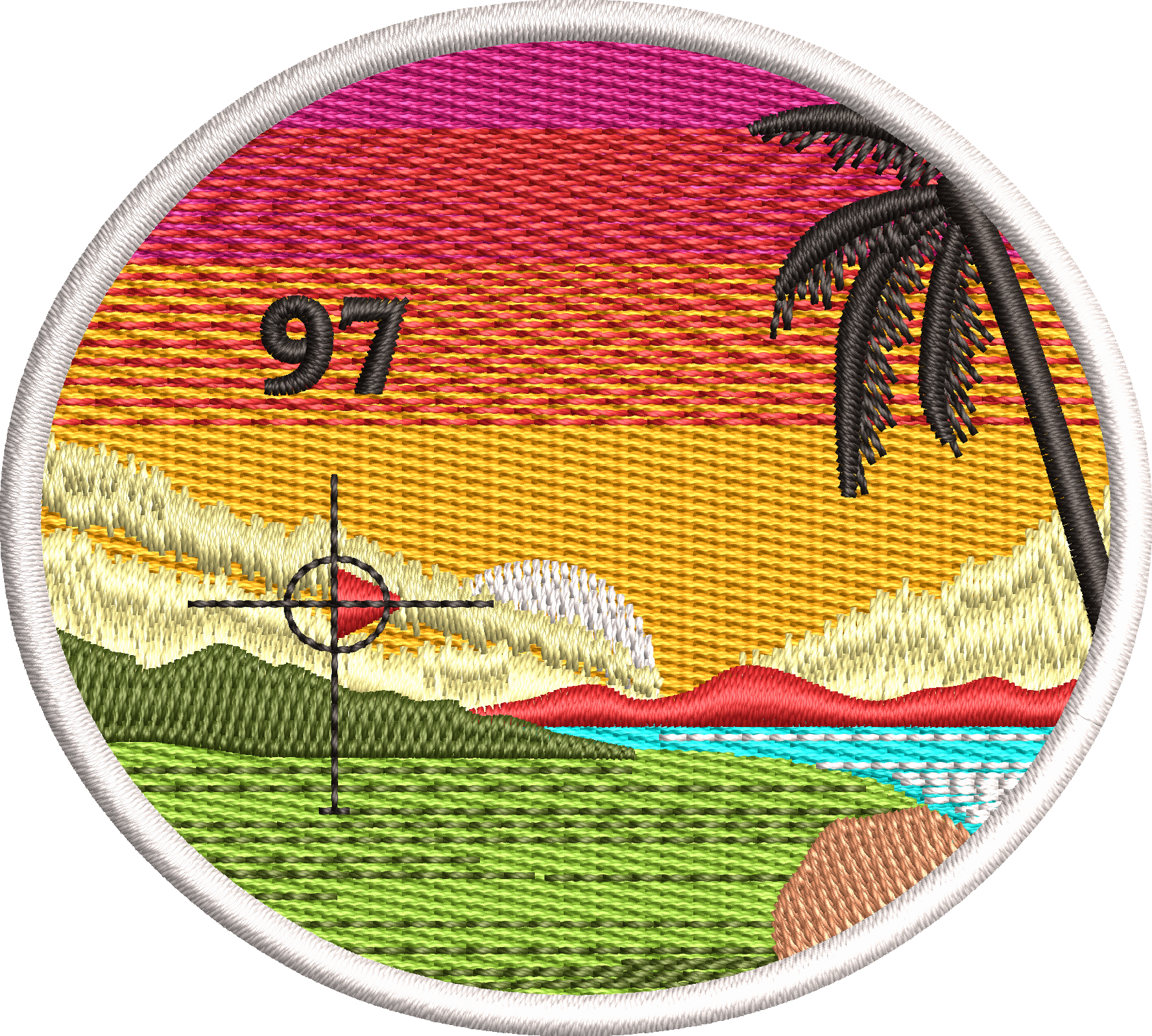 Sunset Embroidered Woven Caps & Visor Hats – Premium Stylish Headwear