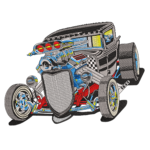 Vintage Hot Rod Drag Racer