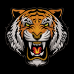 Roaring Tiger Face