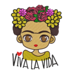 Frida Kahlo Cartoon Viva La Vida