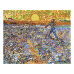 Van Gogh The Sower at Sunset