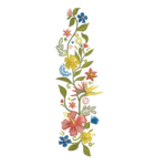 Tropical Vine Border