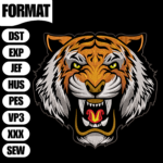 Roaring Tiger Face - Image 5