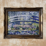 Monet Water Lily Bridge Framed - Image 2