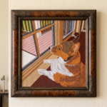 Dog Looking Out the Window - Image 2