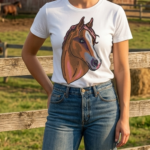 Chestnut Mare Portrait - Image 2