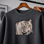White Tiger Portrait - Image 2